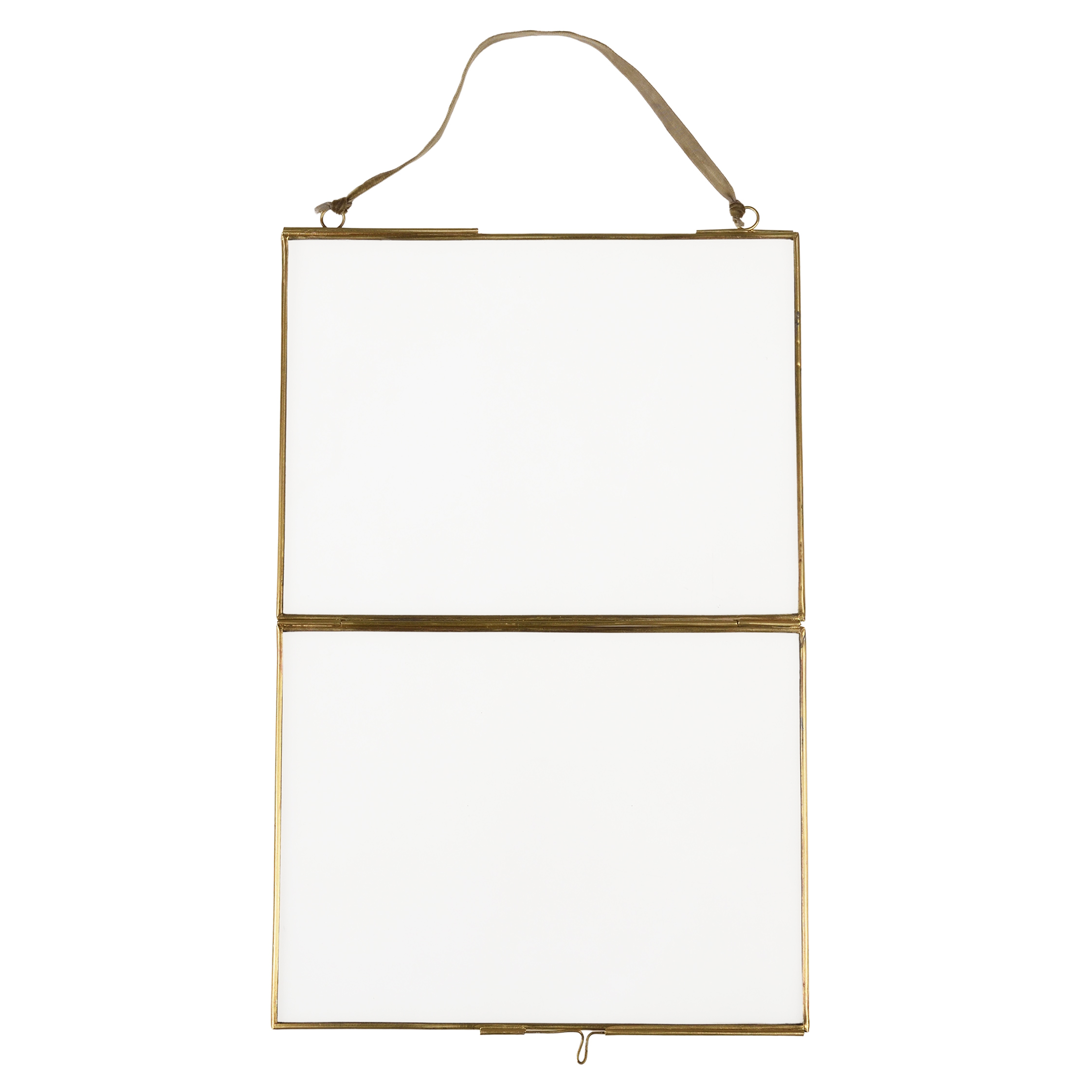 bilderrahmen aus messing im querformat 20x15cm