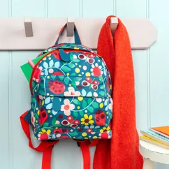 mini children's backpack - ladybird