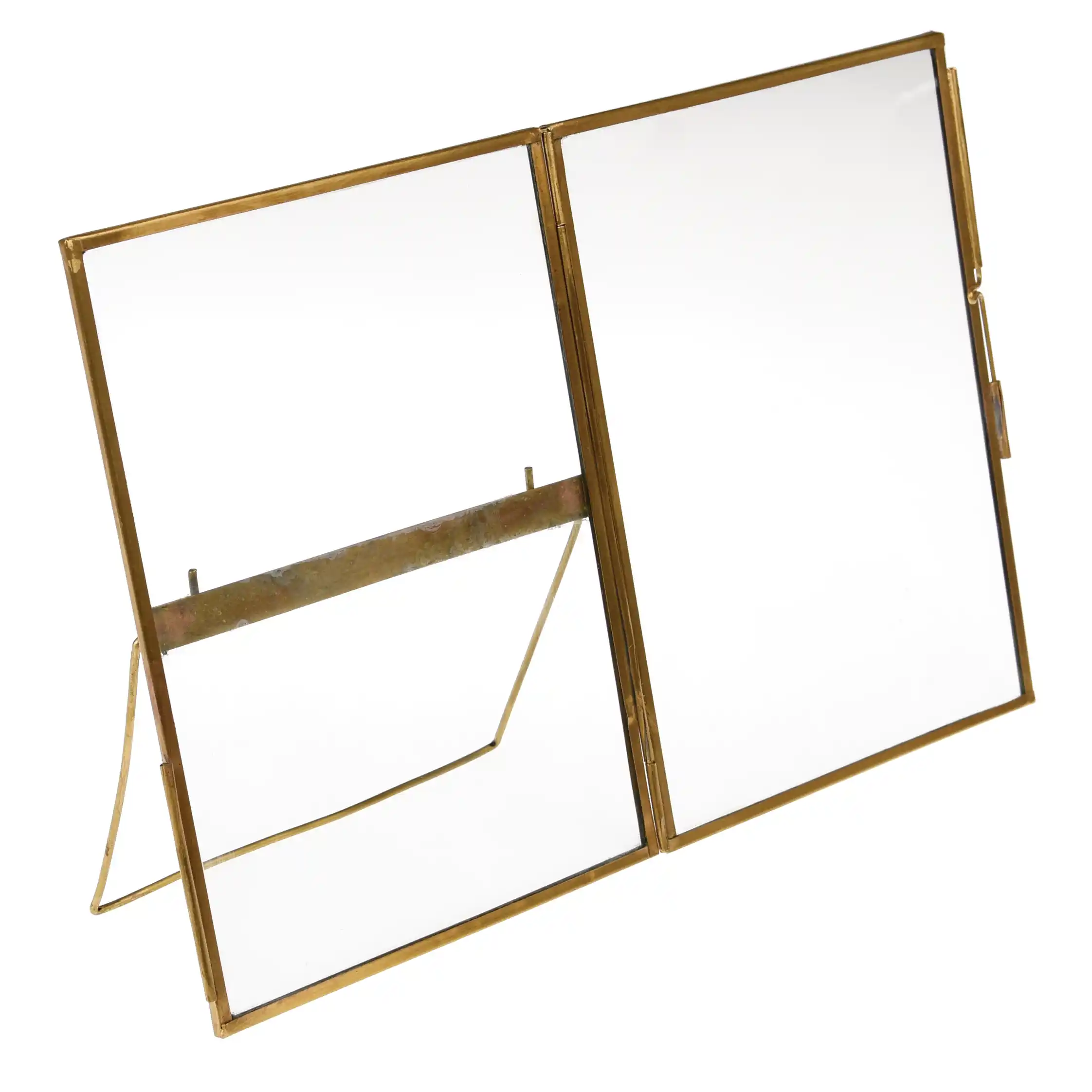 standing brass frame 18x13cm