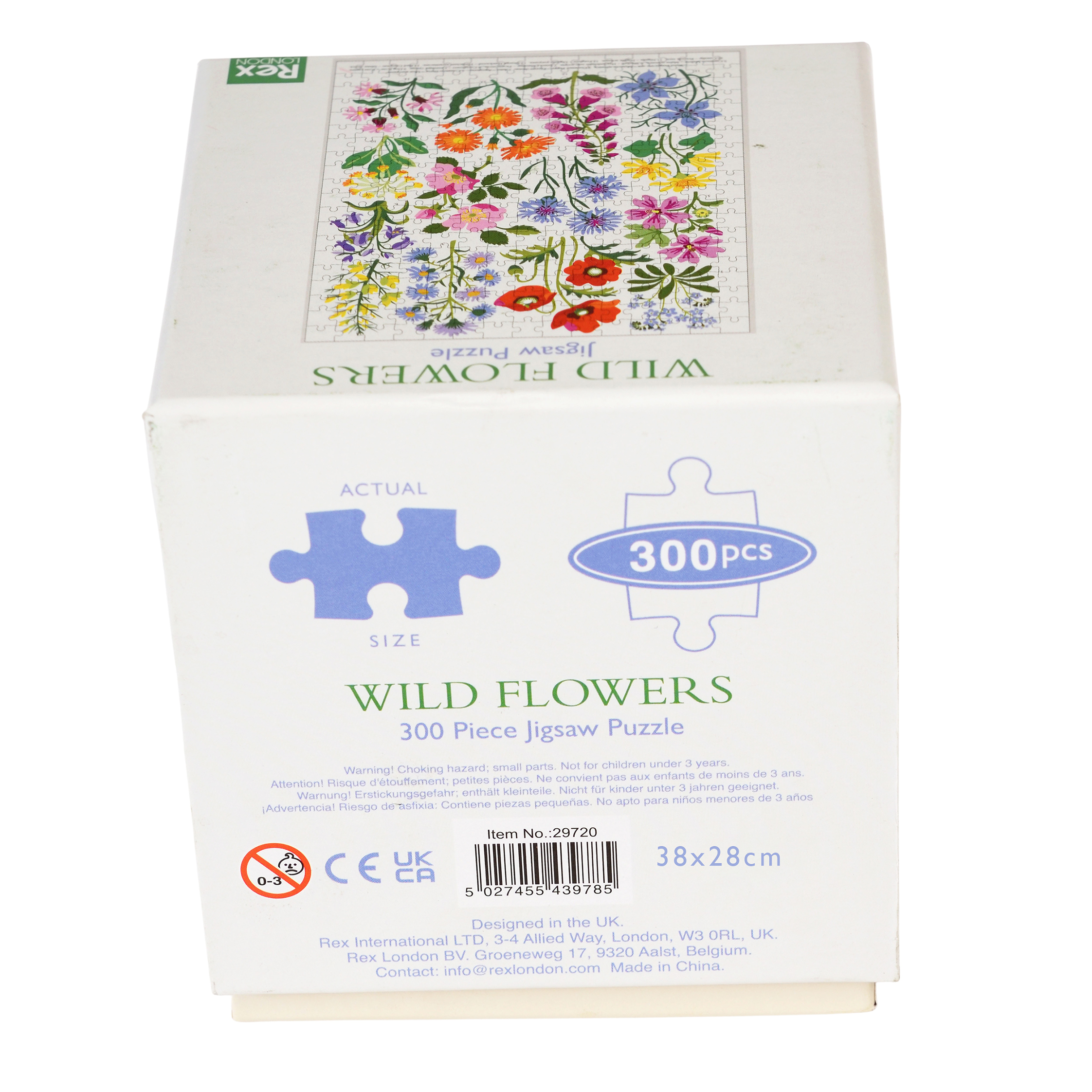 jigsaw puzzle (300 pieces) - wild flowers