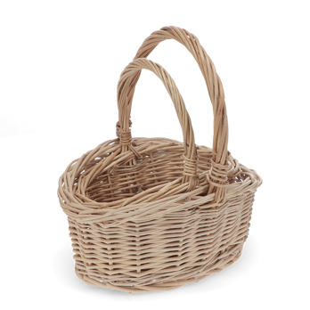 kleine weidenkörbe (2er-set)