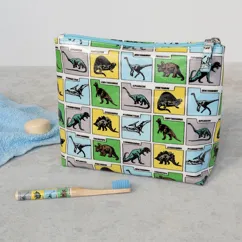 children's wash bag - prehistoric land children's wash bag - prehistoric land