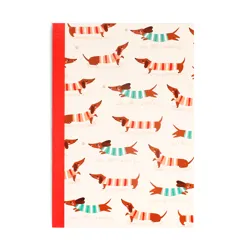 a5 notebook - sausage dog a5 notebook - sausage dog