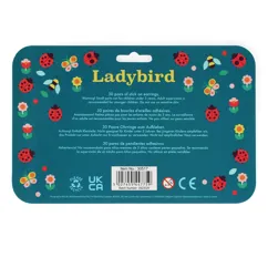 stick on earrings (30 pairs) - ladybird stick on earrings (30 pairs) - ladybird