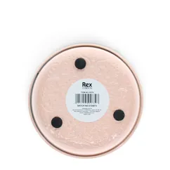 enamel trinket dish - soft pink enamel trinket dish - soft pink