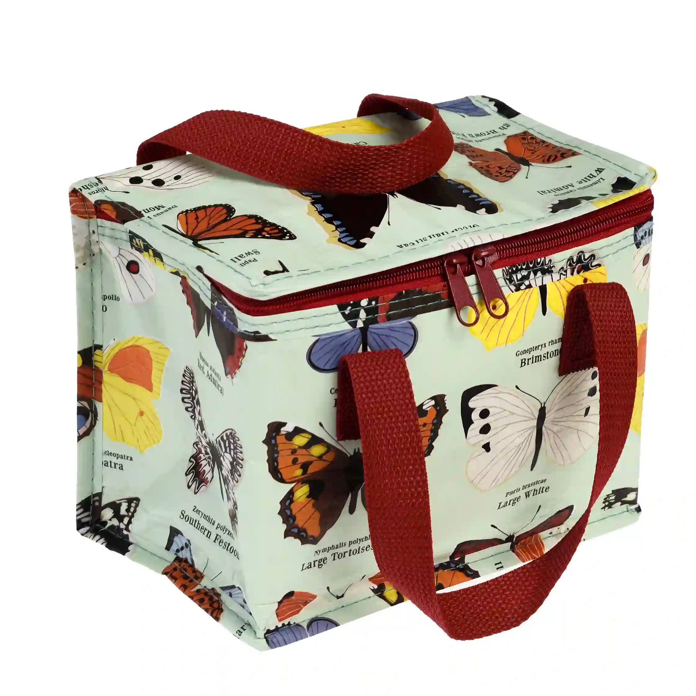 insulated lunch bag - butterfly