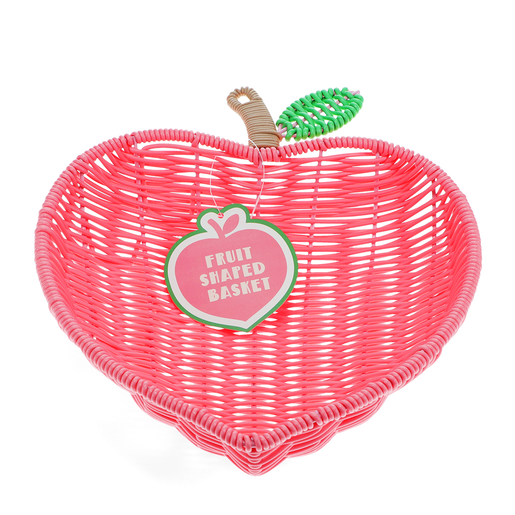 woven fruit basket - strawberry