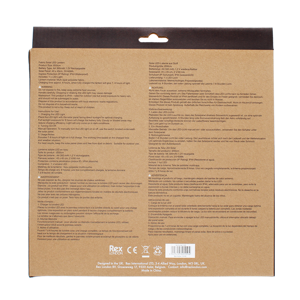 outdoor-solar-ufo-leuchte - orange