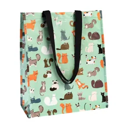 recycled shopping bag - nine lives