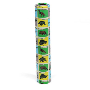 long tube of colouring pencils - prehistoric land