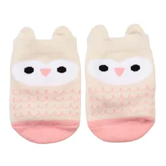 chaussettes bébé rose pink owl (une paire) chaussettes bébé rose pink owl (une paire)