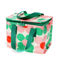 lunch bag - pink and green daisy