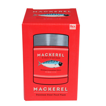 stainless steel food flask - fish