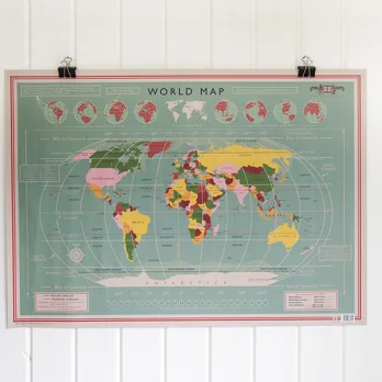 wrapping paper sheets - world map wrapping paper sheets - world map
