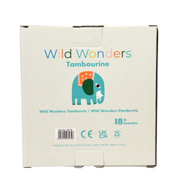 children's tambourine - wild wonders