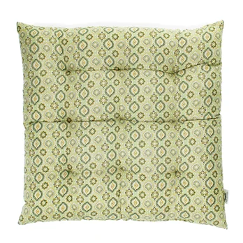 coussin d'assise (37x37cm) - blockprint vert coussin d'assise (37x37cm) - blockprint vert