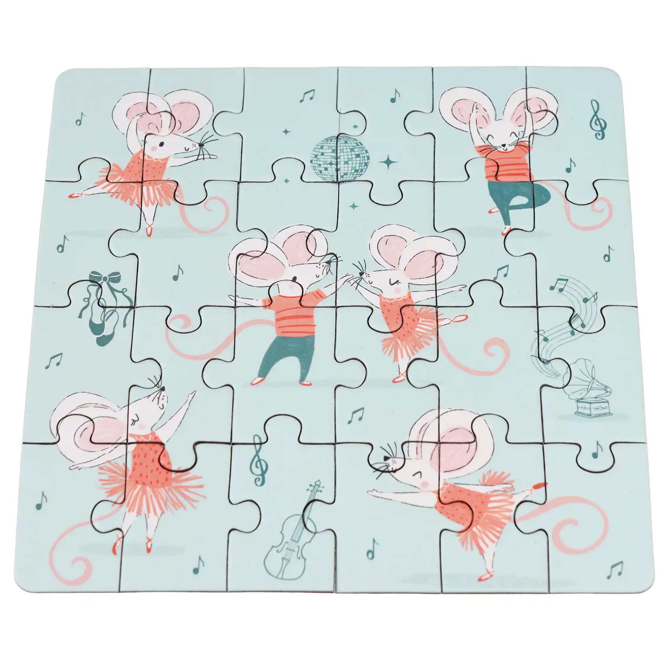 mini jigsaw puzzle - mimi and milo