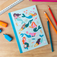 a5 notebook - mermaid