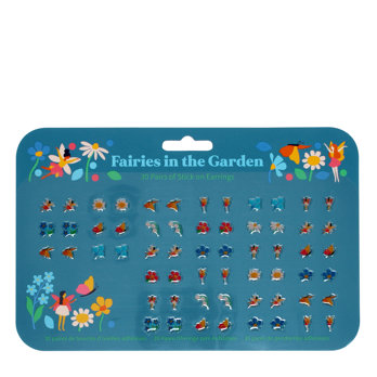 ohrringe zum aufkleben fairies in the garden