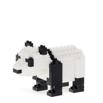 kit de construction d'animal en micro-briques - panda