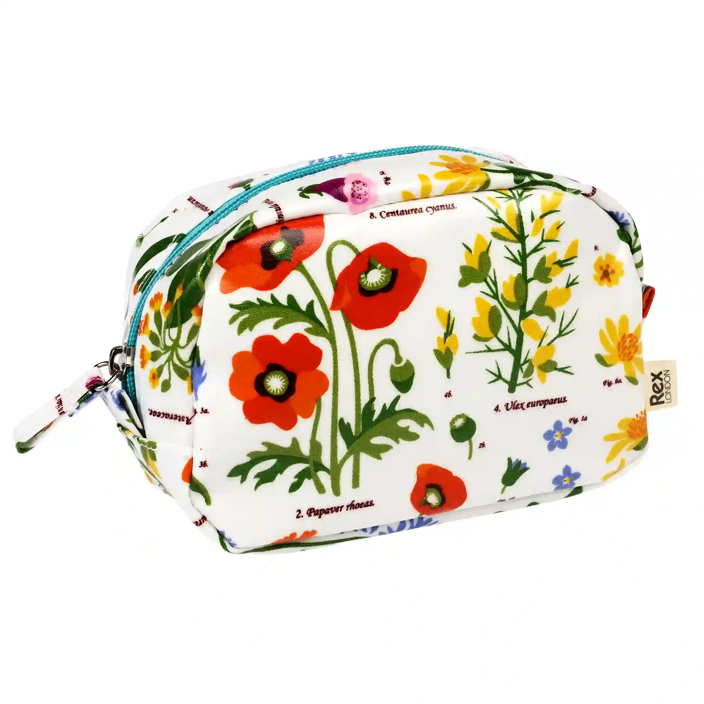 makeup bag - wild flowers