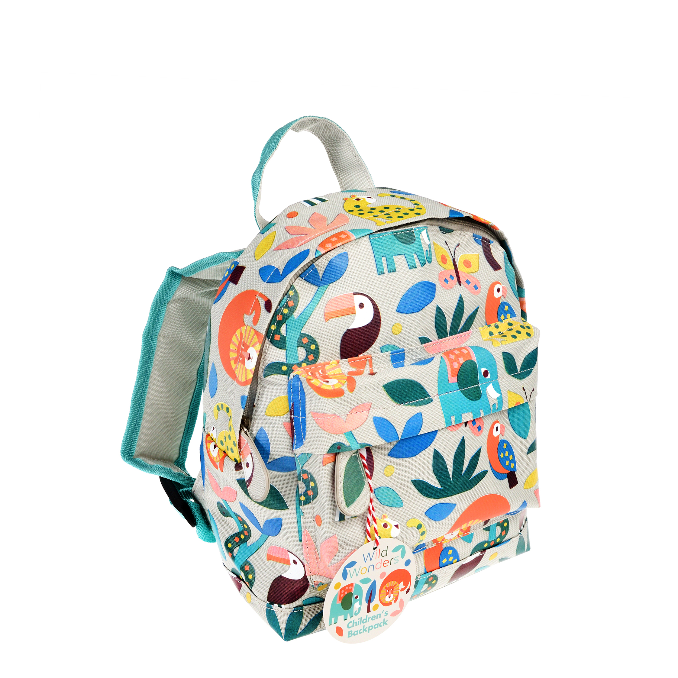mini children's backpack - wild wonders