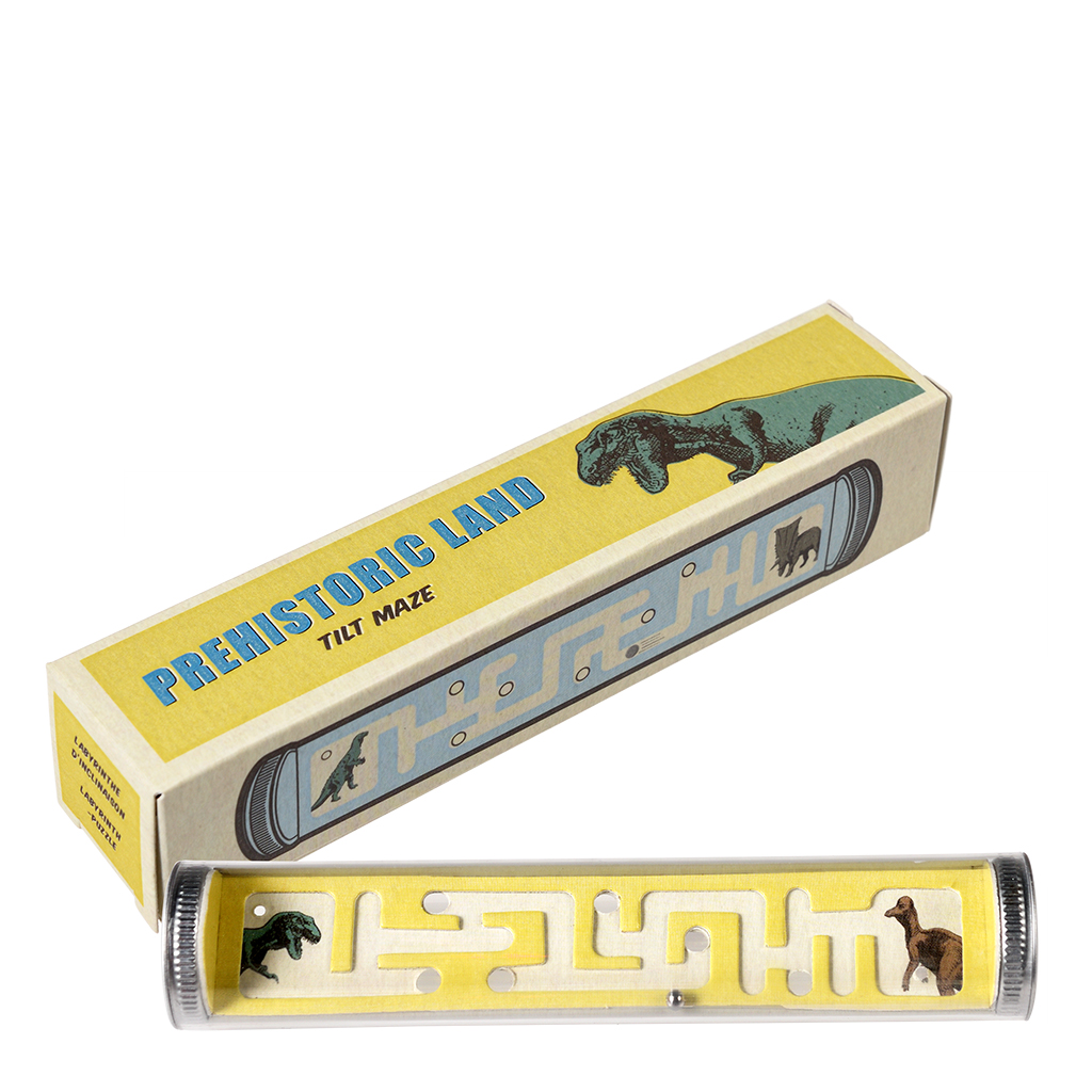 tilt maze tube - prehistoric land