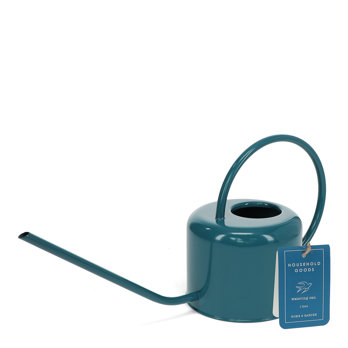 gießkanne aus metall, 1 liter – blau