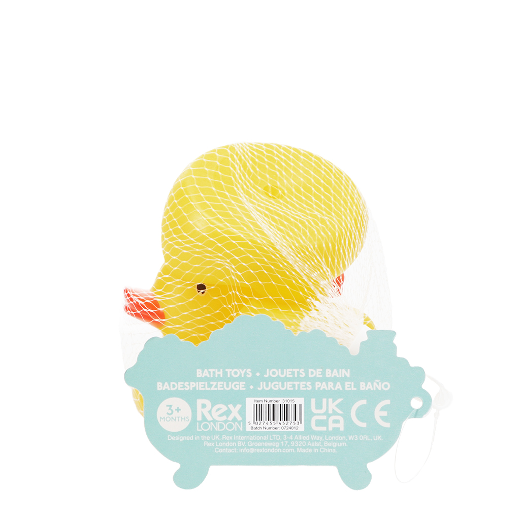 badewannenspielzeug (3-er set) - enten (gelb)