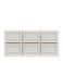 chocolate bar eraser - white