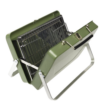 valise portable barbecue - vert foncé