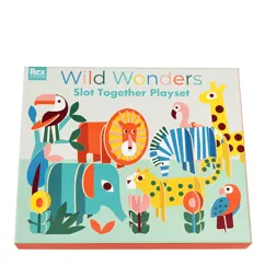 slot together playset - wild wonders slot together playset - wild wonders