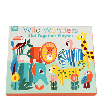 spiel-set zum zusammenstecken wild wonders