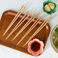 wooden chopsticks (pack of 5 pairs) - delicate patterns