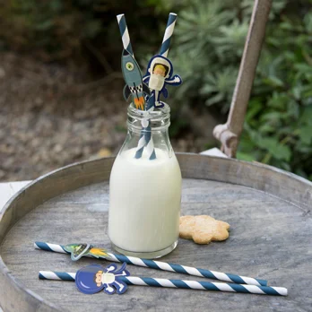 lot de 4 pailles aventures spatiales lot de 4 pailles aventures spatiales