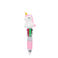 mini four colour ballpoint pen - unicorn