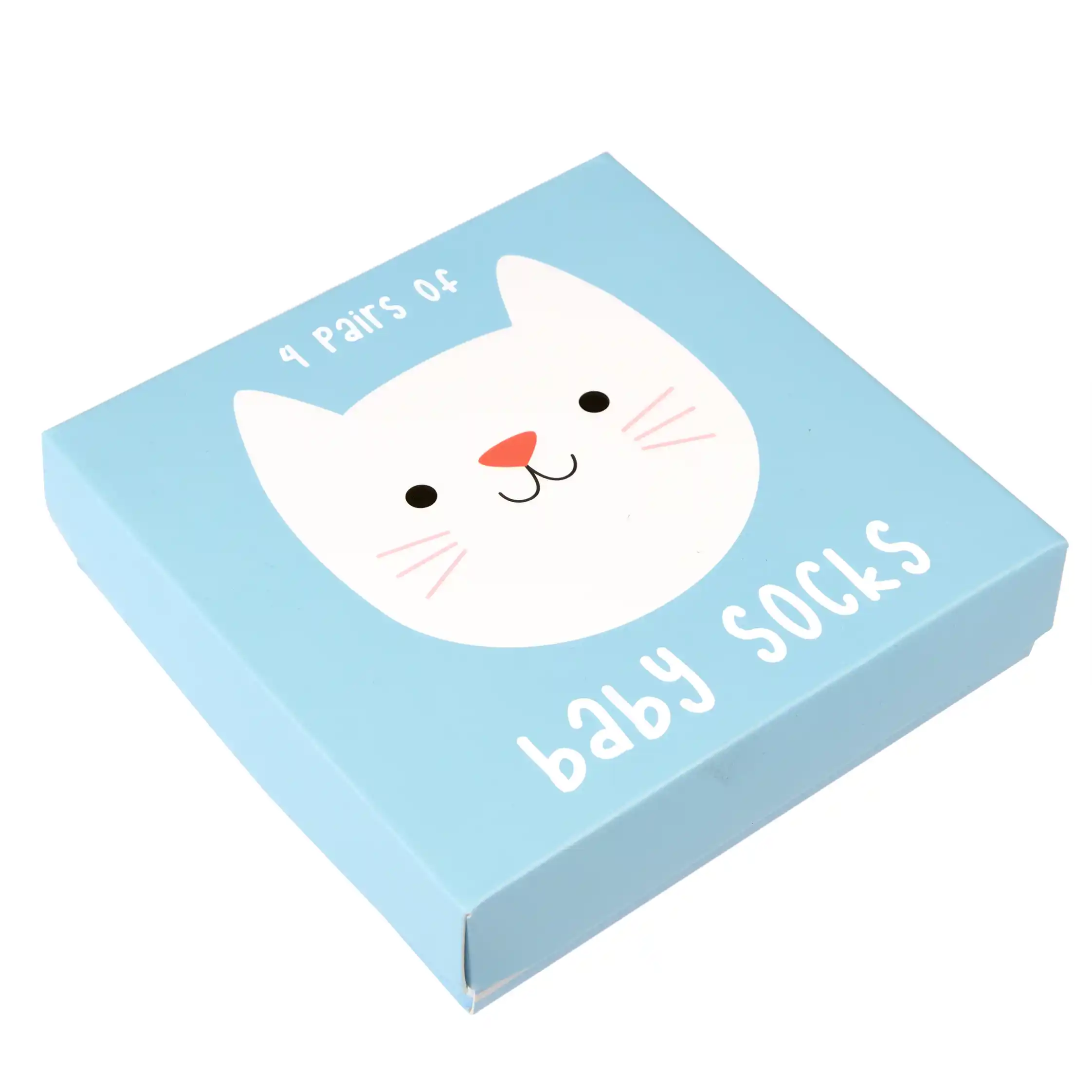 baby socks (4 pairs) - kitten