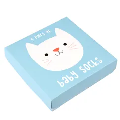 chaussettes bébé chat (4 paires)