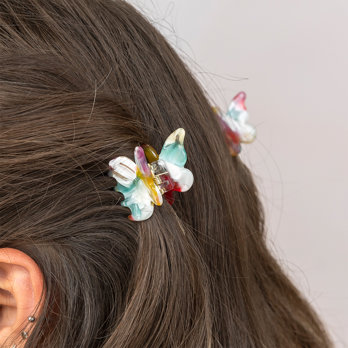 mini pinces à cheveux papillon (lot de 2) - fairies in the garden