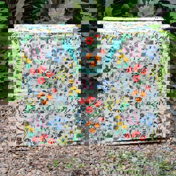 jumbo storage bag - wild flowers