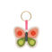 schlüsselanhänger aus kunstleder – schmetterling