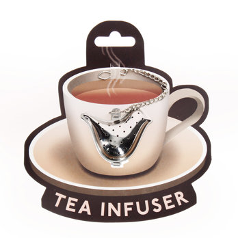 tee-ei aus edelstahl - vogel