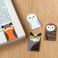magnetic owl bookmarks (set of 4)