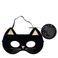 children's dress-up mask - black cat
