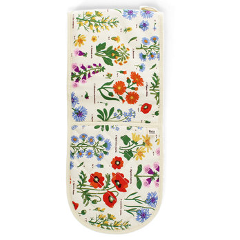 gant de cuisine double - wild flowers