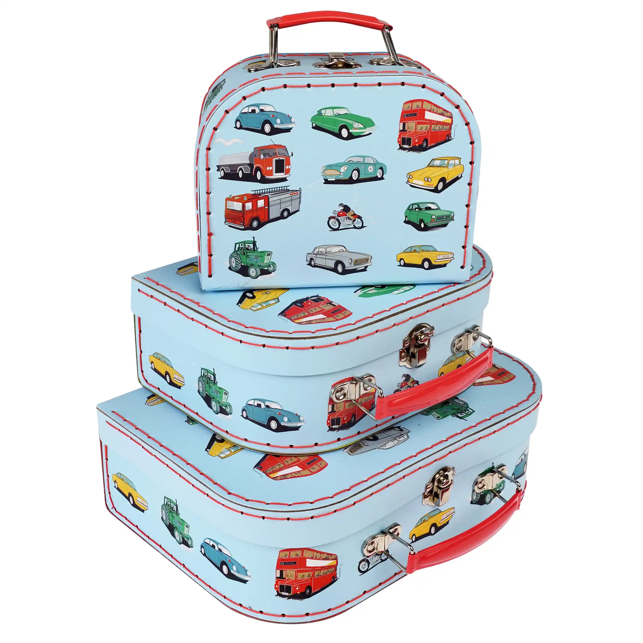 storage cases (set of 3) - road trip