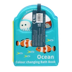livre de bain aux couleurs changeantes - océan