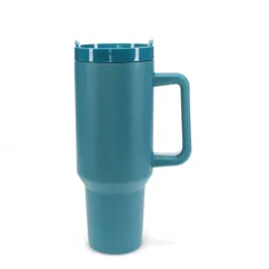 travel tumbler with handle (1.2ltr) - petrol blue travel tumbler with handle (1.2ltr) - petrol blue