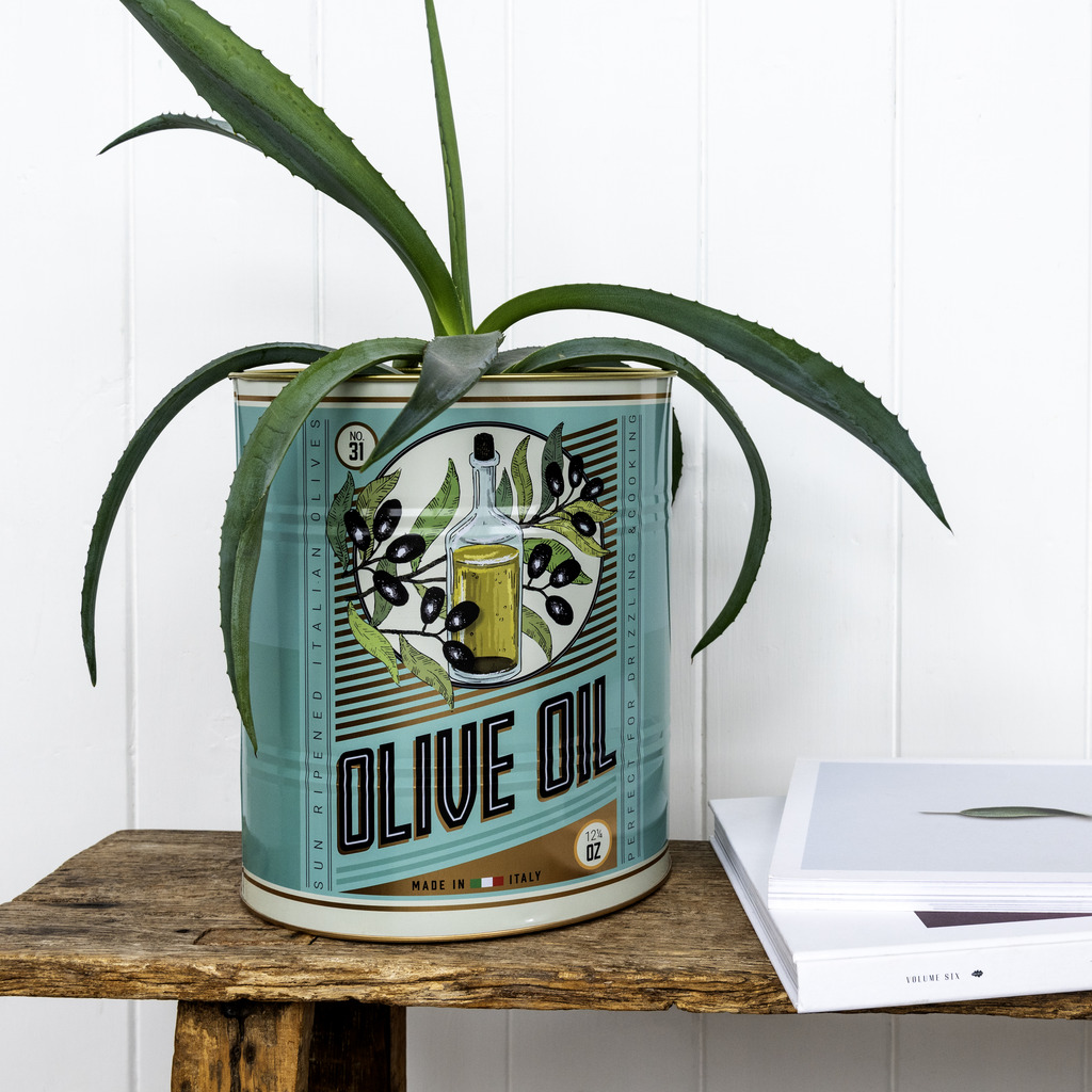 große aufbewahrungsdosen (2-er set) - olive oil