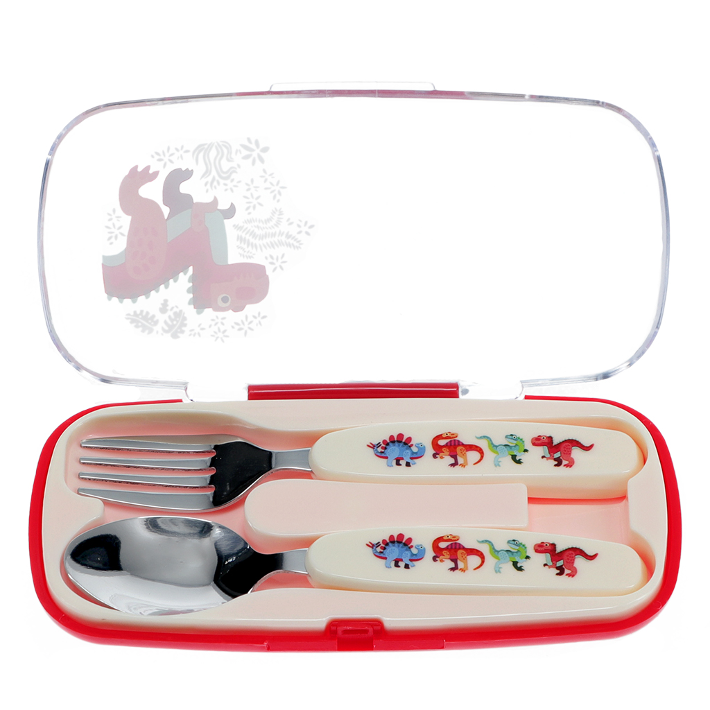 children's cutlery set - baby dinos